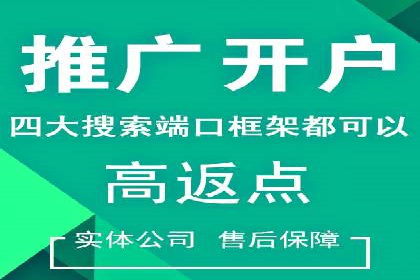 竞价开户推广案例数据解读